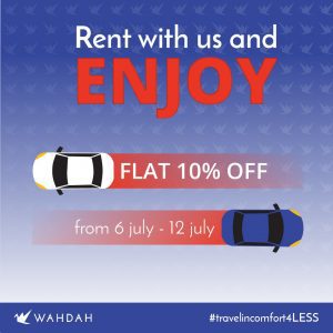 This is the chance to save 10% of your money from us this July