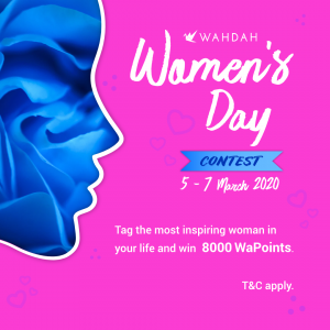 WAHDAH Women&#8217;s Day Contest