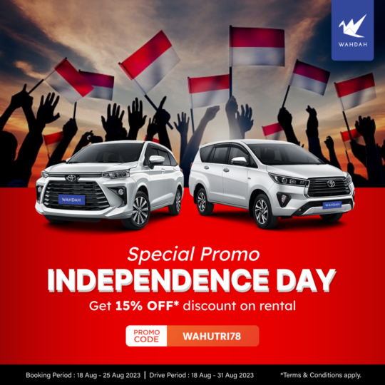 Independence Day Special Promo: Get 15% Discount with WAHDAH!
