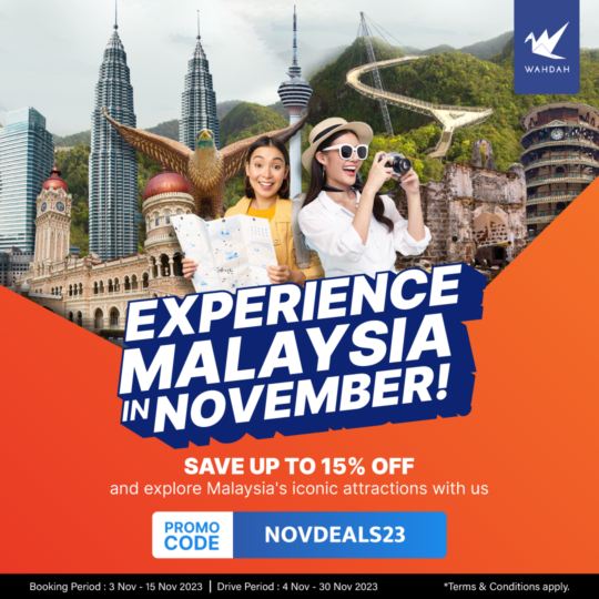 Experience Malaysia in November!